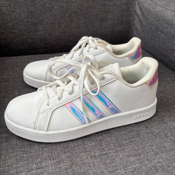 adidas Shoes - Adidas Superstar Women's 5 Iridescent Stripe